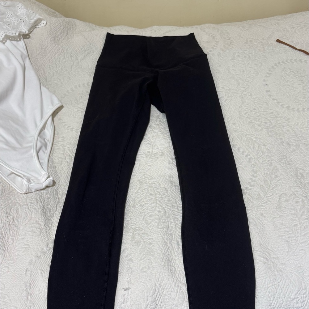 Lululemon womens fitted Black Leggings